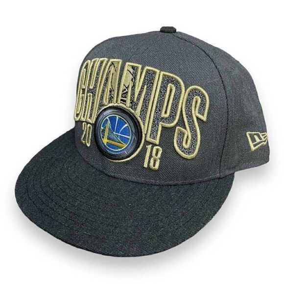 Golden State Warriors 2018 Champs Snapback Hat - Picture 1 of 7